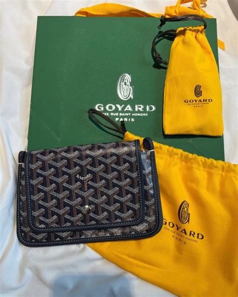 goyard blue card wallet|Goyard plumet pocket wallet.